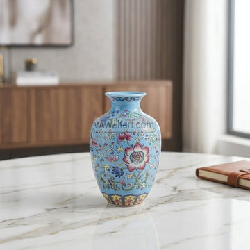 5 Inch Exclusive Ceramic Decorative Flower Vase RY36720