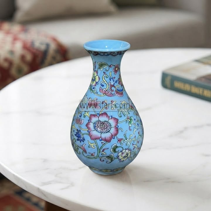 5 Inch Exclusive Ceramic Decorative Flower Vase RY36722