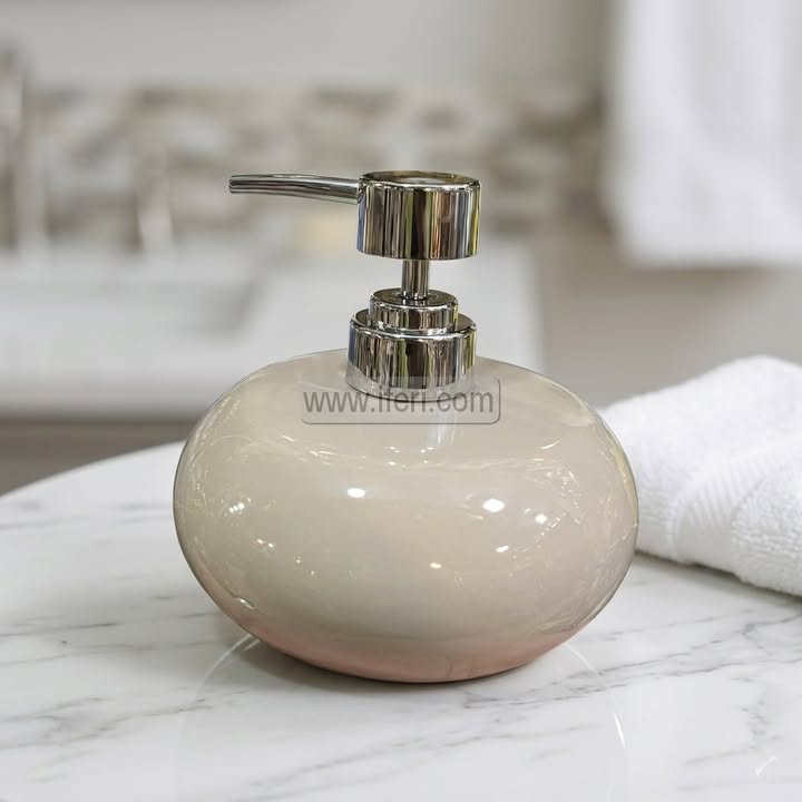 4.8 Inch Ceramic Bathroom Soap Dispenser RY36738