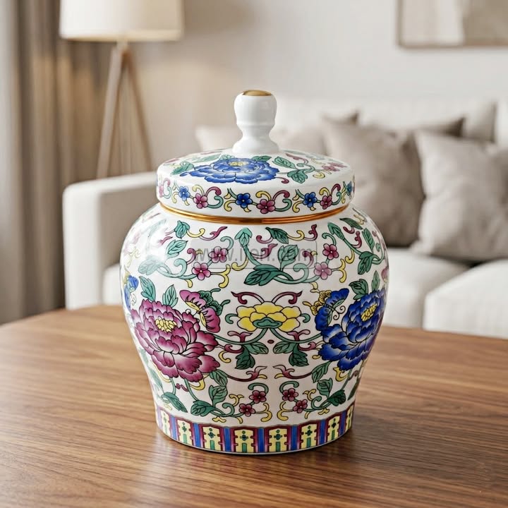 6.3 Inch Exclusive Ceramic Decorative Flower Vase RY36717