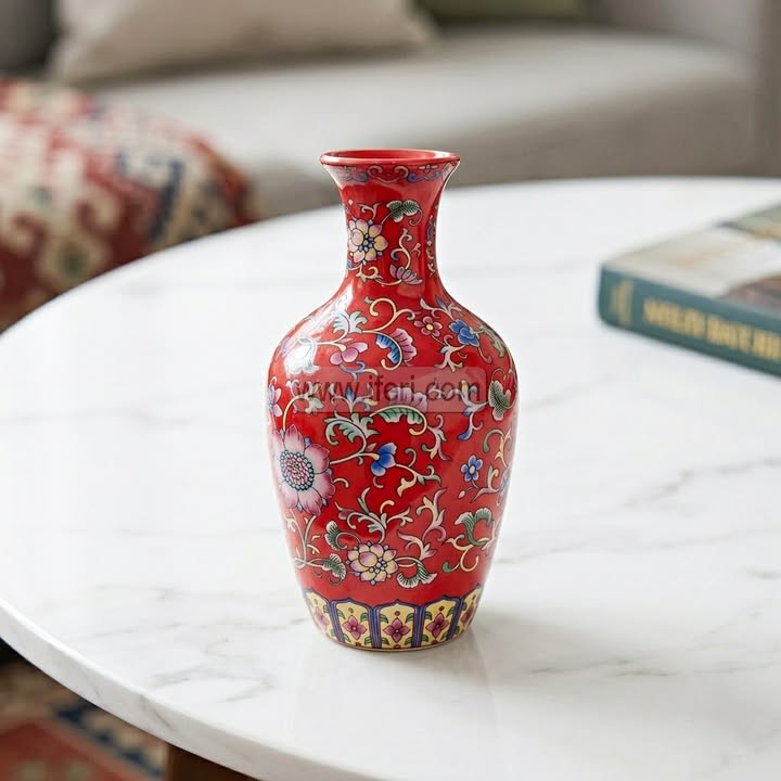 5.8 Inch Exclusive Ceramic Decorative Flower Vase RY36718