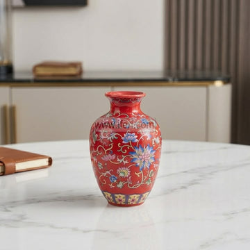 5 Inch Exclusive Ceramic Decorative Flower Vase RY36719