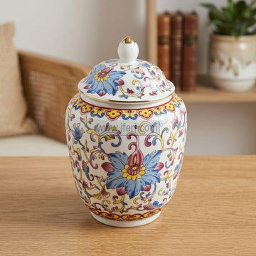8 Inch Exclusive Ceramic Decorative Flower Vase RY36728