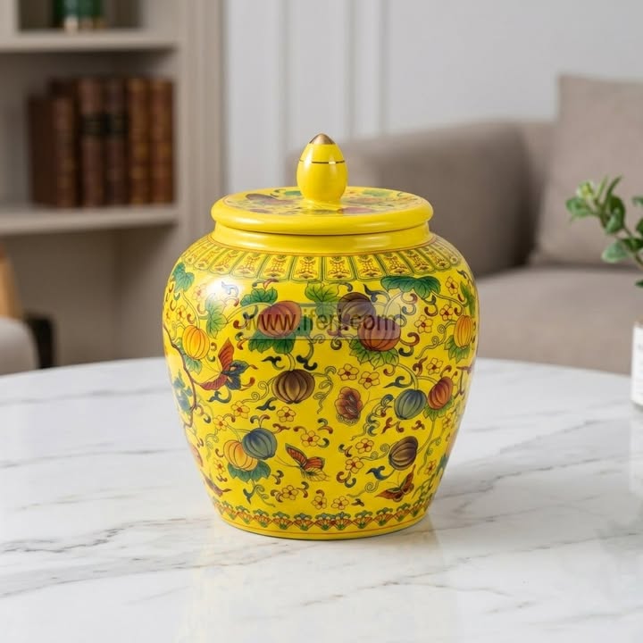 6.3 Inch Exclusive Ceramic Decorative Flower Vase RY36713