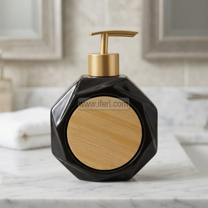 6 Inch Ceramic Bathroom Soap Dispenser RY36735