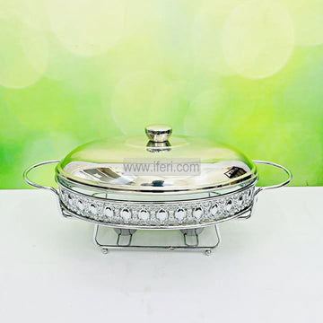 2.5 Liter Silver Chafing Dish with Food warmer RH0616