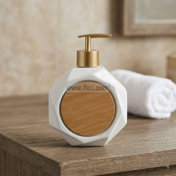 6 Inch Ceramic Bathroom Soap Dispenser RY36733