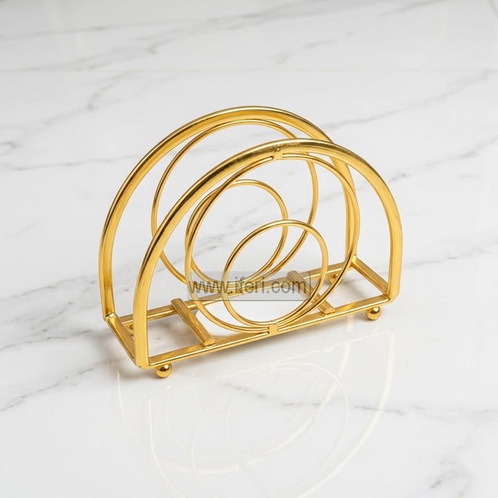5 Inch Metal Decorative Napkin Tissue Holder TB1712