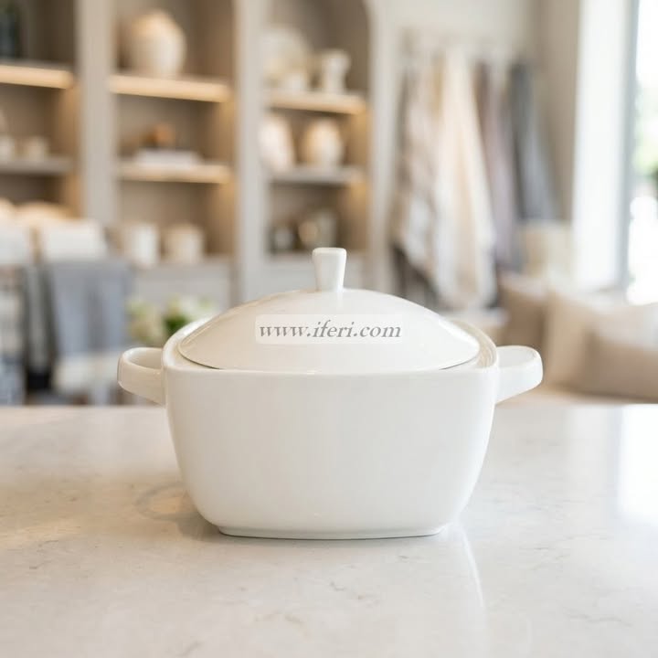 11 Inch Ceramic Bone China Casserole CGA0410
