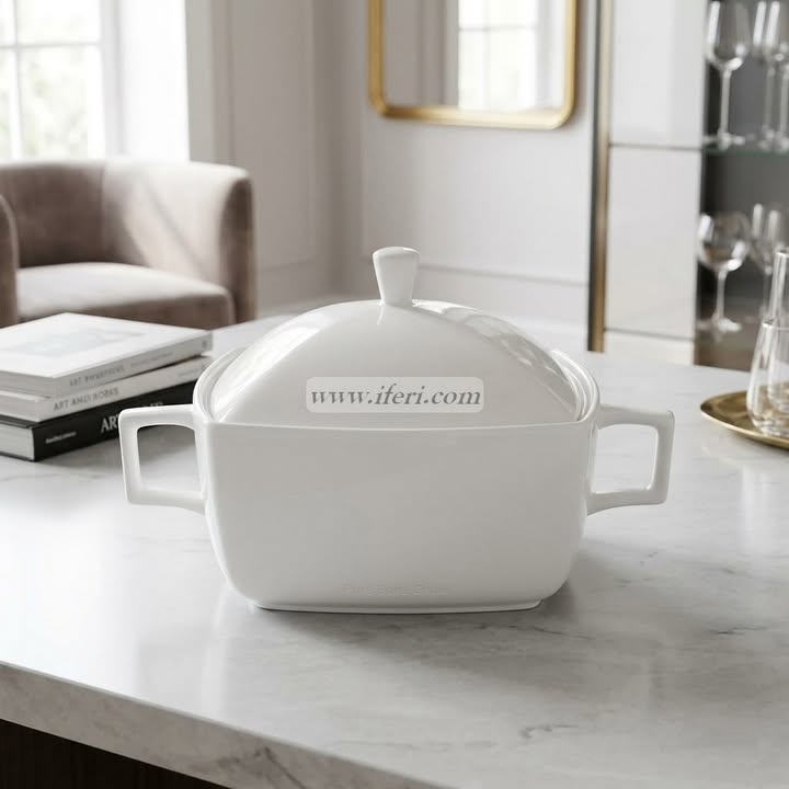 12 Inch Ceramic Bone China Casserole CGA0412