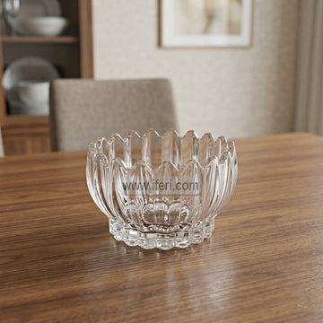 6 Pcs Exclusive Golden Rim Glass Firni, Dessert Serving Bowl Set TB1732