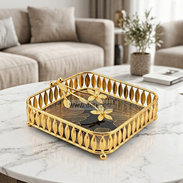 7 Inch Metal Decorative Tissue Holder TB1709-1