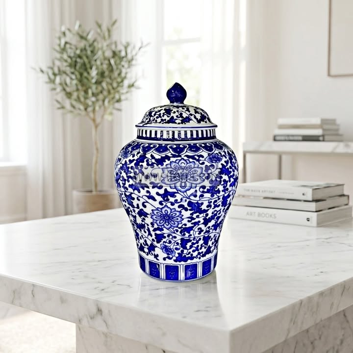 7.5 Inch Exclusive Ceramic Decorative Flower Vase HR2540
