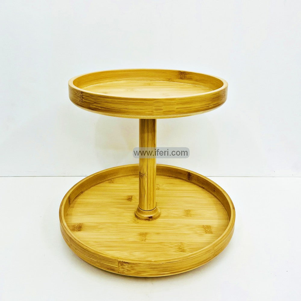 2 Tier Revolving Cake, Dessert, Appetizer Serving Platter / Stand TG10717