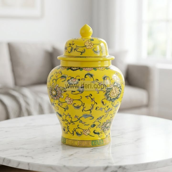 9.5 Inch Exclusive Ceramic Decorative Flower Vase HR2553