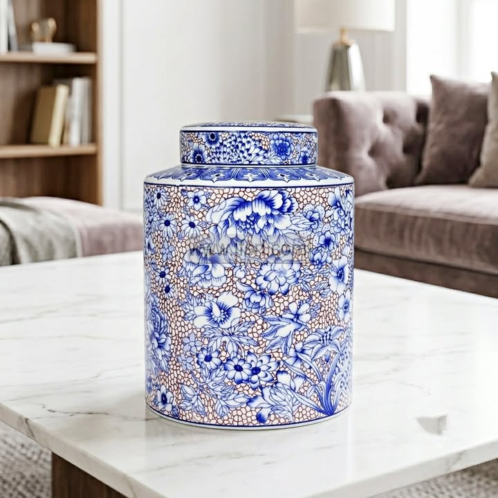 6 Inch Exclusive Ceramic Decorative Flower Vase HR2542