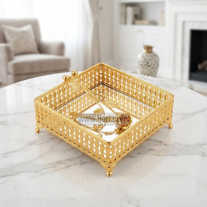 7 Inch Metal Decorative Tissue Holder TB1708