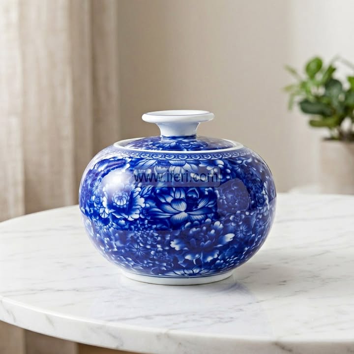 4.8 Inch Exclusive Ceramic Decorative Flower Vase HR2546