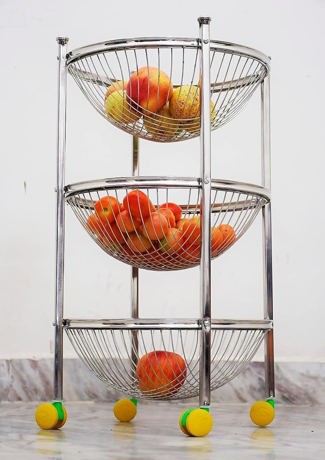 Buy Fruit Vegetable Storage Basket Kitchen Rack through iferi.com in Bangladesh