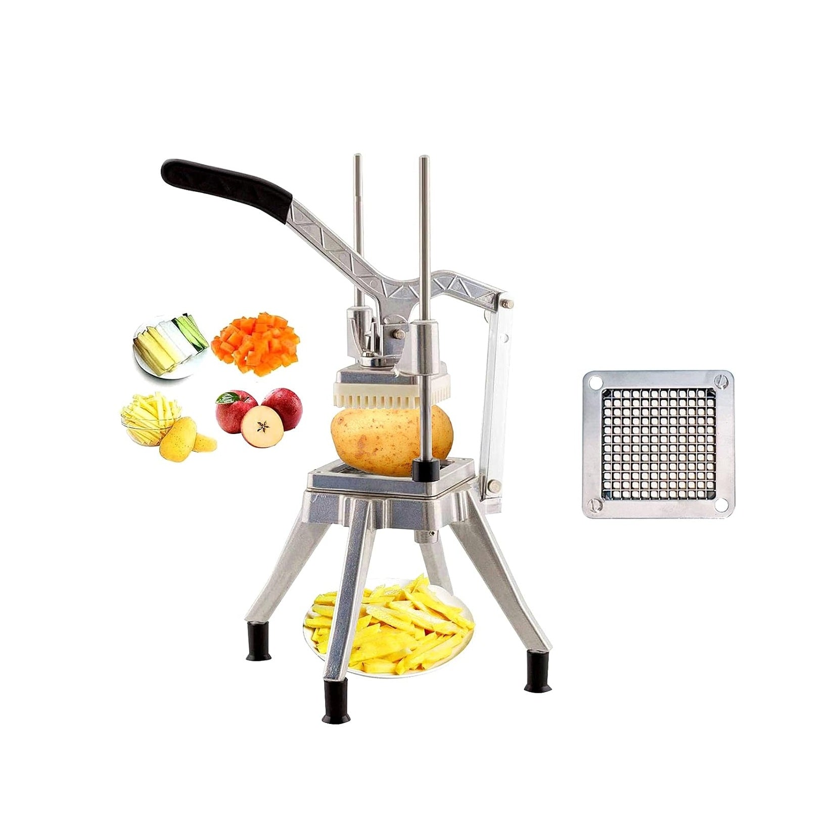 Heavy Duty Aluminum Potato Slicer/French Fries Cutter EB11430