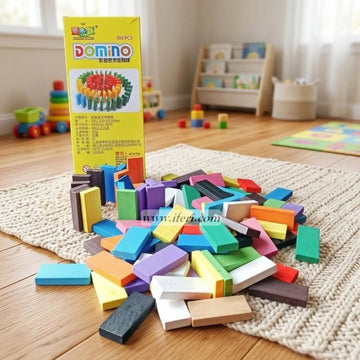 100 Pcs Domino Set - Creative Block & Sorting Toy MP1006
