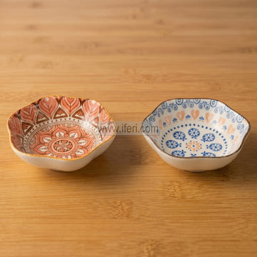 2 Pcs Ceramic Dessert Serving Bowl Set RY36819