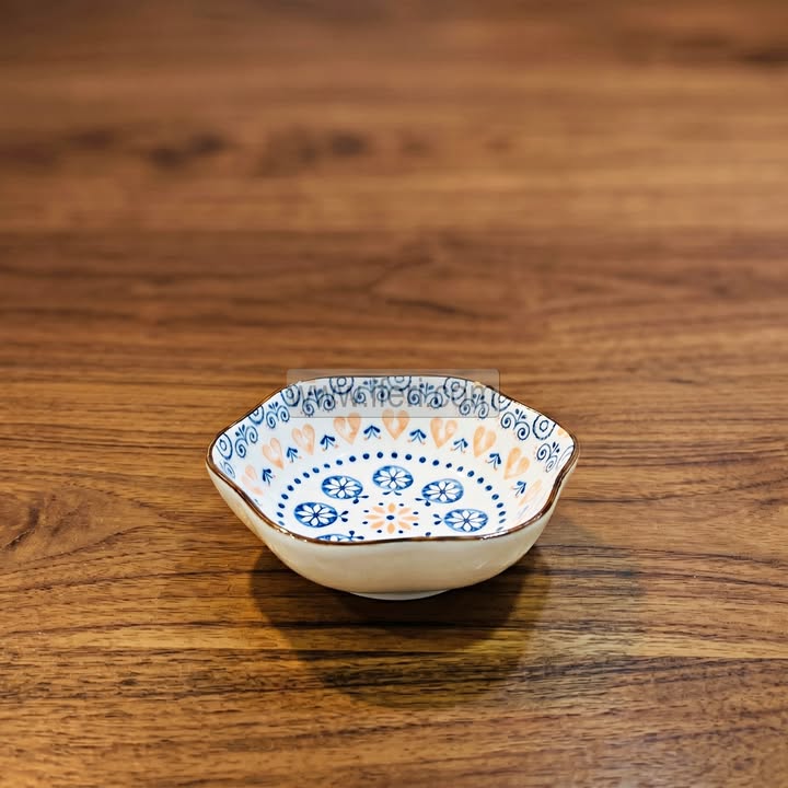 2 Pcs Ceramic Dessert Serving Bowl Set RY36815