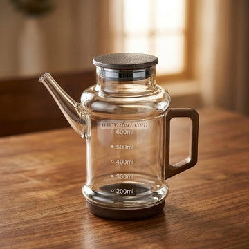 600ml Glass Oil Vinegar Jar / Pot OMR1039