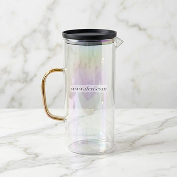 9 Inch Borosilicate Glass Water Juice Jug