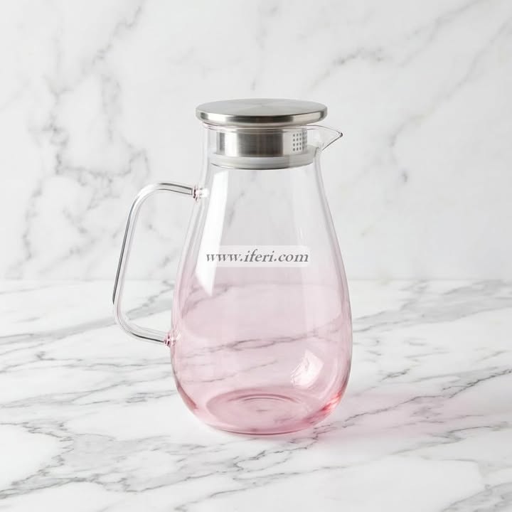 2600ml Borosilicate Glass Water Juice Jug OMR1022