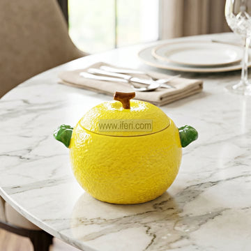 9.5 Inch Ceramic Serving Bowl with Lid DL6959