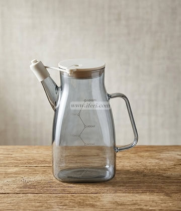 1000ml Glass Oil Vinegar Jar / Pot OMR1044