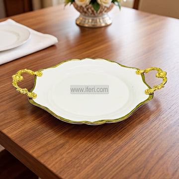 12 Inch Ceramic Serving Tray FT1647