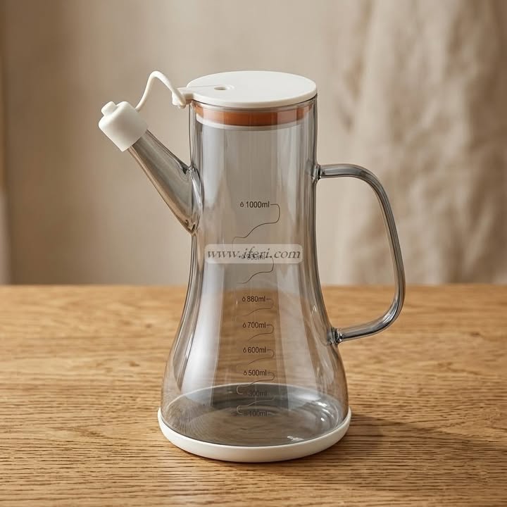 1000ml Glass Oil Vinegar Jar / Pot OMR1042