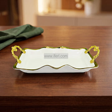 13.2 Inch Ceramic Serving Tray FT1643