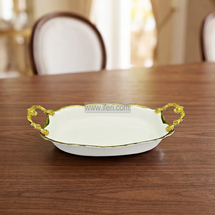 12.8 Inch Ceramic Serving Casserole FT1645
