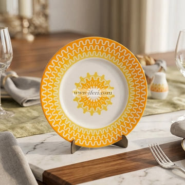 6 Pcs Ceramic Half Plate Set CGA0436