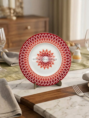 6 Pcs Ceramic Half Plate Set CGA0433