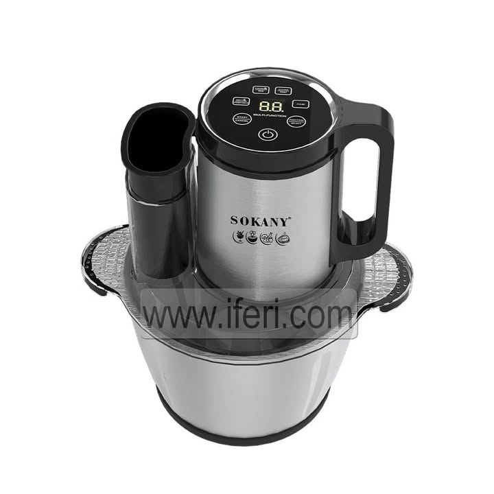 Sokany 6 in 1 5.5 Liter Multi-Function Food Chopper SK-06036