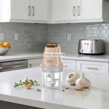 Sokany 0.7L Electric Multi-Purpose Mini Food Processor SK-06009-W