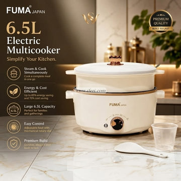 FUMA Japan 2000W 6.5L Electric Multi-cooker FMC-655