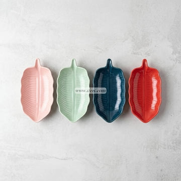 4 Pcs Ceramic Dried Fruit / Nut Serving / Pickle Serving Bowl CGA0450