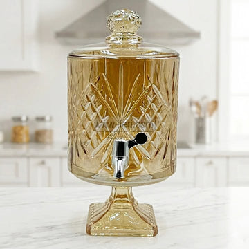 4.5 Liter Heavy Crystal Glass Juice Dispenser RH0614-1