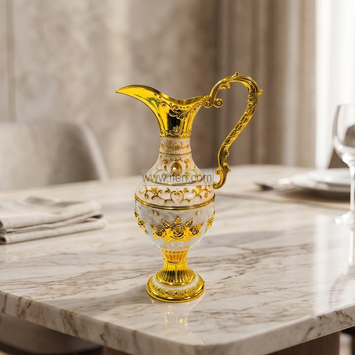 10 Inch Metal Decorative Surai Pot RY36879