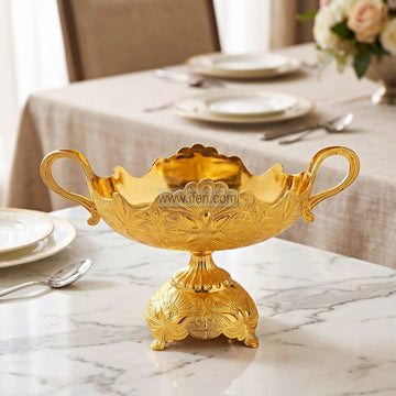 12.2 Inch Exclusive Metal Serving Dish RY36880