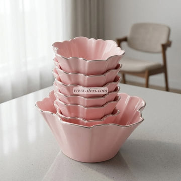 7 Pcs Ceramic Firni, Dessert, Soup Serving Bowl Set CGA4078