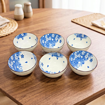 6 Pcs Ceramic Firni, Dessert Serving Bowl Set RY36840-1