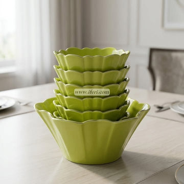 7 Pcs Ceramic Firni, Dessert, Soup Serving Bowl Set CGA4076
