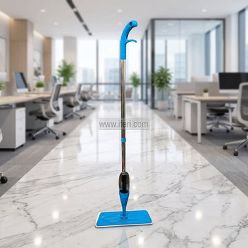 Spray Water Mop, Flat Microfiber Floor Mop with Removable Washable Cleaning Pad and Integrated Water Spray Mechanism AnZ013-1
