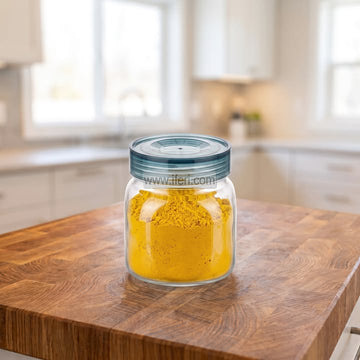 4.5 Inch Airtight Glass Cookie Jar / Spice Jar BS176